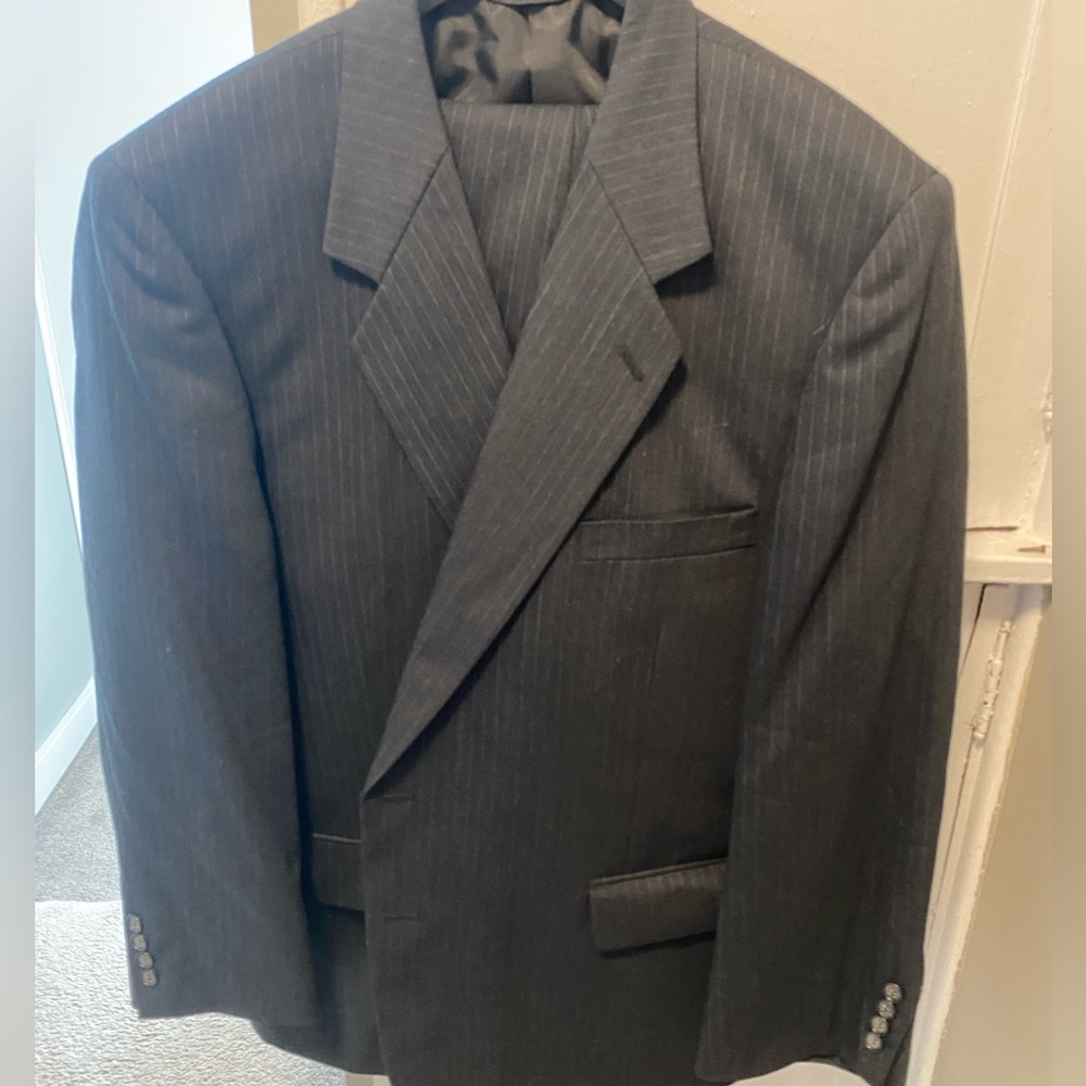 Charcoal Chalkstripe Suit
